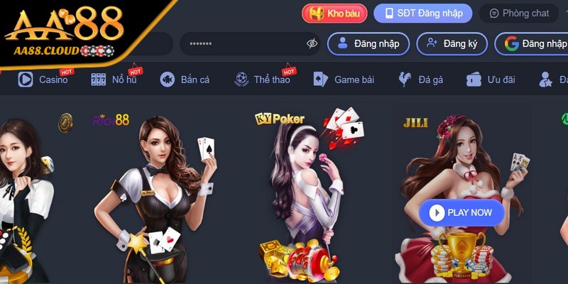 Chỉ với vài bước thao tác là bạn đã có thể truy cập sân chơi 