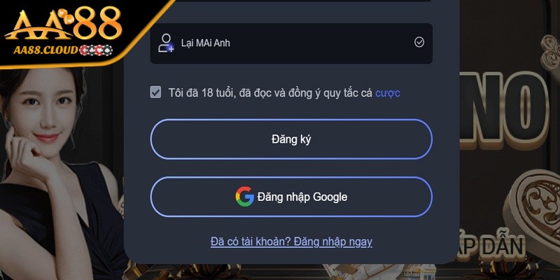 Lưu ý vàng khi thực hiện việc đăng ký AA88 cho bạn 