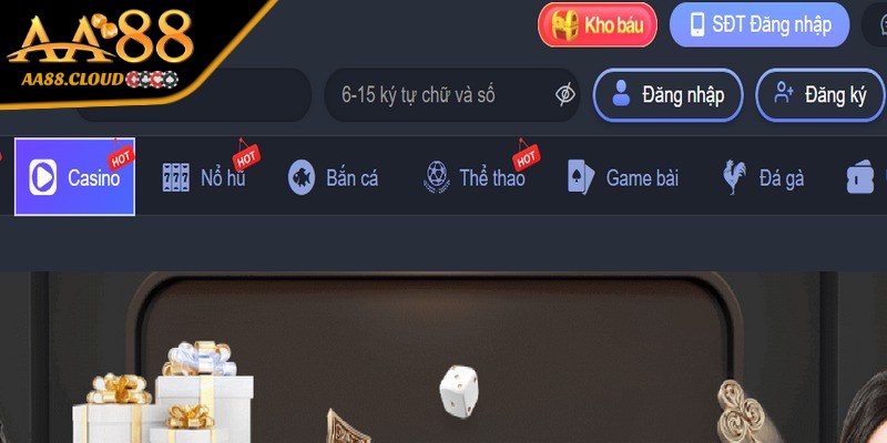 Thao tác đăng nhập AA88 diễn ra chỉ với vài bước